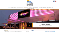 Desktop Screenshot of casinos.gub.uy