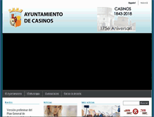 Tablet Screenshot of casinos.es